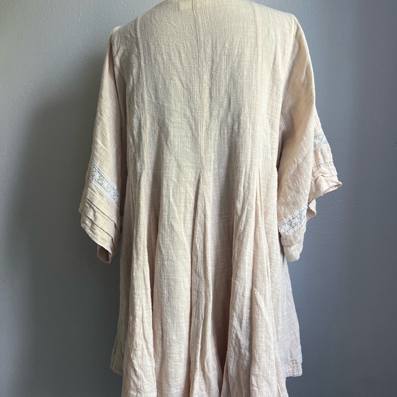 Spell & The Gypsy Collective Paloma Mini Dress Cream Boho Large - Picture 6 of 8